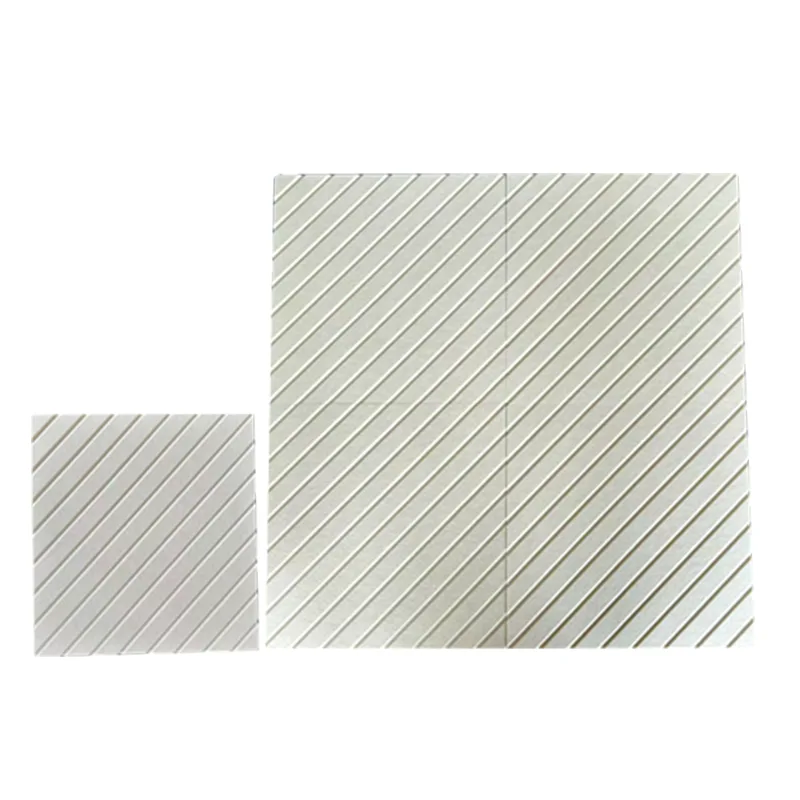 Panel Akustik Felt PET beralur V krem